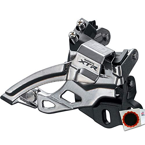 SHIMANO Desviador XTR FD-M985 2x10 Top Swing D Mount profundo Dual-Pull 38-44Z Plata