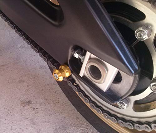 Soporte M6 por Brazo oscilante por Moto Yamaha, Buell y Aprilia (Oro)