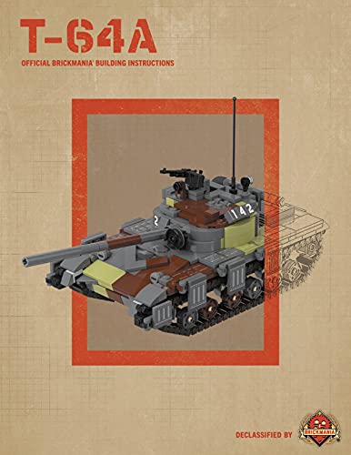 T-64A: Official Brickmania Building Instructions (English Edition)