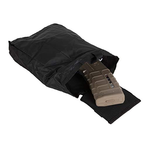 Tasmanian Tiger 7643 TT Dump Pouch - Cartuchera (10 x 10 x 1 cm), Color Negro