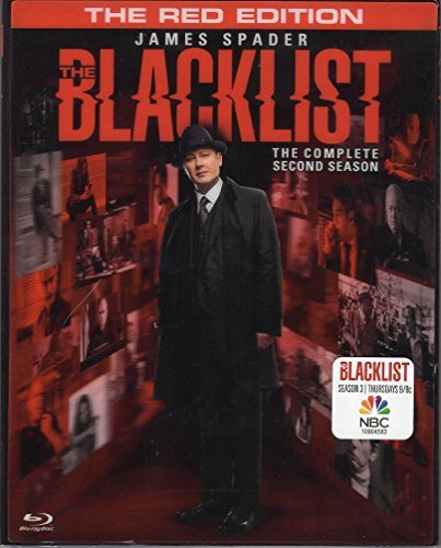 The Blacklist: Season 2 - Red Edition (With Exclusive Villians Dossier & Lenticular Cover) [Blu-Ray + Digital HD]