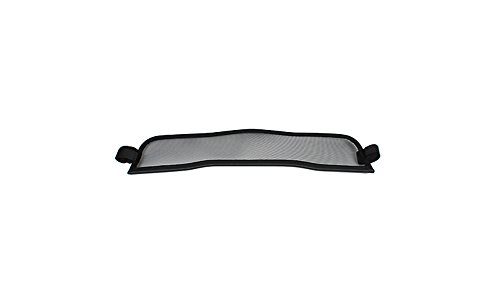 TiefTech Deflector de Viento para Mazda MX5 NC Descapotable (2005-2015) - Negro | Deflector de Viento | Deflector de Aire | Parabrisas para descapotable