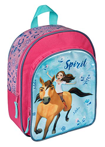 Undercover DreamWorks Spirit - Mochila con bolsillo delantero (31 cm), color azul