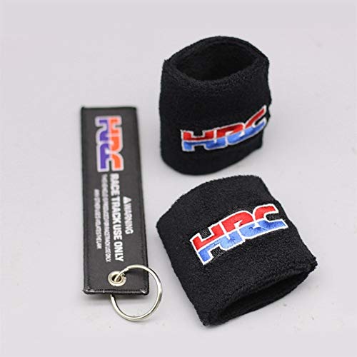 Universal HRC Freno de la Motocicleta Depósito de líquido de Embrague Tanque de Aceite Taza de la Cubierta Calcetines for Honda VFR 800/750/1000 CBF1000 CBR1100XX Accesorios y Piezas