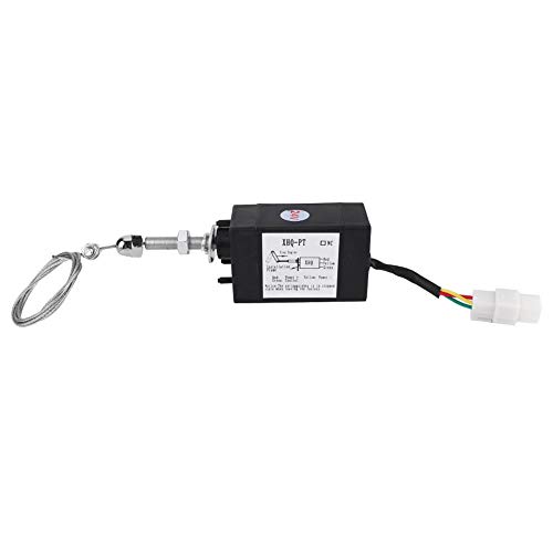 Válvula solenoide de motor Disel, CC 12 / 24V XHQ-PT Válvula solenoide de motor para diferentes tipos de motores diesel(24V)