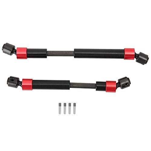 VGEBY1 Eje de Oruga 2PCS, Eje de transmisión Delantero y Trasero RC Rock Crawler Axle Fit para Traxxas TRX-4 RC Car