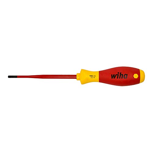 Wiha Destornillador Torx Vde Softfinish Elec, Tamaño Slimfix (Destornillador) Longitud de la Hoja Tr 10