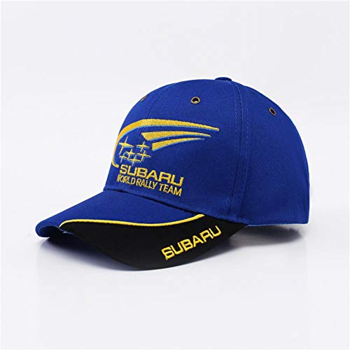 YIFEID Gorra Running Hombre Gorra De Béisbol Locomotora Terra Carrera De Motos Parkour Sombrero Lengua De Pato Knight Subaru Bordado Suraru