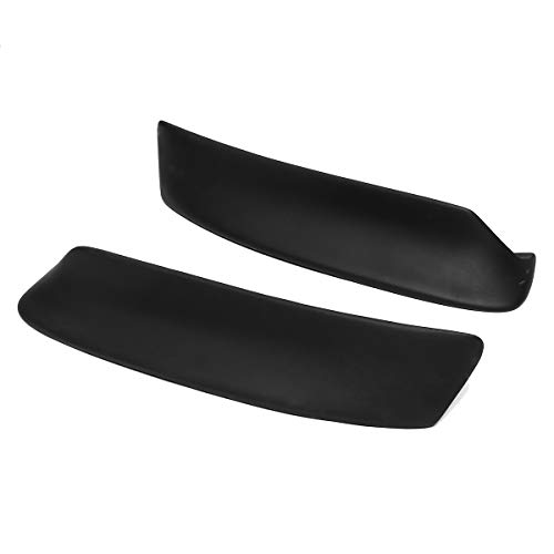 YUNJINGCHENMAN -Tienda de accesorios CSL Style Black Izquierda+Derecha E46 M3 Parachoques Delanteros Divisores Lip Difusor Spoiler Lip para BMW E46 M3 1999 2000 2001 2002-2006