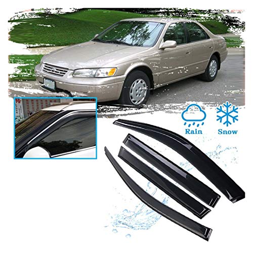 ZLLD Deflectores de Viento para Toyota XV20 Camry Daihatsu Altis 1997~2001 Ventana De Coche Protector De Lluvia Deflector Visor Toldos Refugios Aire Visera Lateral