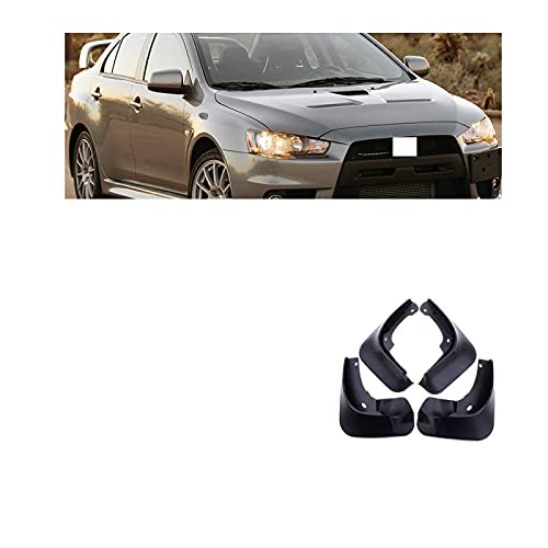 Ztuaalui Guardabarros de Coche, para Mitsubishi Lancer X Lancer EVO 2013-2010, Guardabarros, Guardabarros, Guardabarros Delantero y Trasero, Estilo