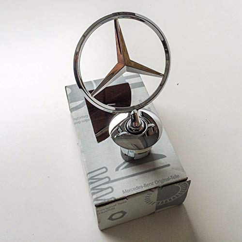 -Benz OEM - Insignia de estrella de capó cromado E,S, Clase C A2218800086