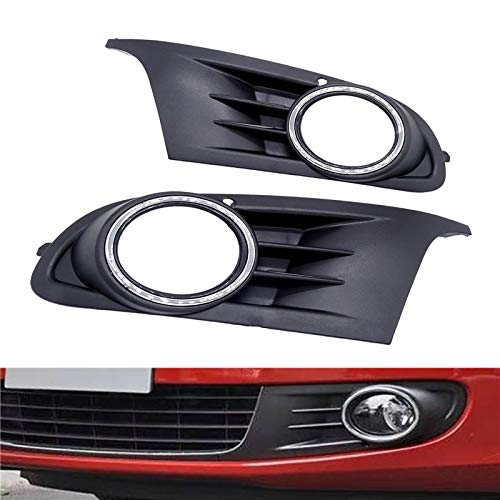 2 delantero del coche del PCS parachoques inferior Niebla Lado de la Luz Rejillas de inserción en forma el Fit For golf 6 MK6 GTI Fácil Instalación Accesorios for automóviles Rejilla de Faros antinieb