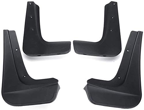 4 Pcs Negros Coche Faldón Guardabarros para BMW 2 Series Active Tourer F45 2014 2015 2016 2017, Delanteras Traseras Rueda Cubiertas Flaps Embellecedores Accesorios Carrocería