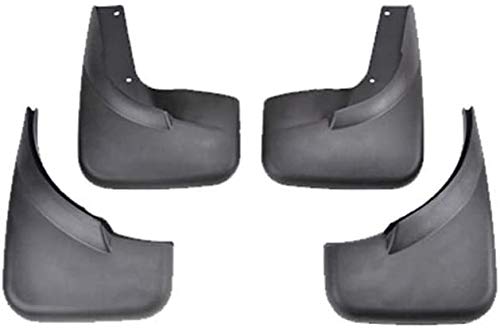 4 Pcs Negros Coche Faldón Guardabarros para VW Jetta Mk5 A5 Bora 2006-2010, Delanteras Traseras Rueda Cubiertas Flaps Embellecedores Accesorios Carrocería