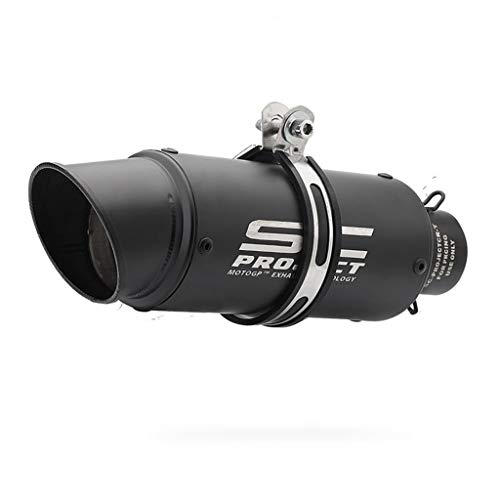 51mm - auto deportivo de Yamaha R6 tubo de escape SC láser de gran desplazamiento estándar de toda la motocicleta barril negro modificado universal de tubo de escape