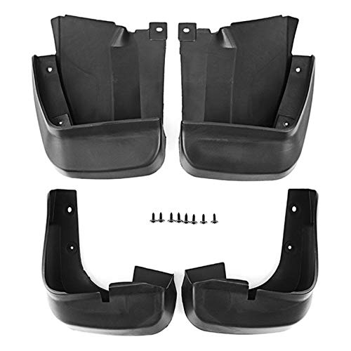 ACD Guardabarros de plástico para coche, guardabarros delantero, trasero, guardabarros para coche, protección contra salpicaduras para Civic 2006 2007 2008 2009 2010 2011 (color negro)