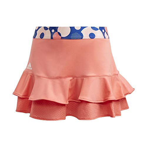 adidas G Frill Skirt Falda, Niñas, serode, 140 (9/10 años)