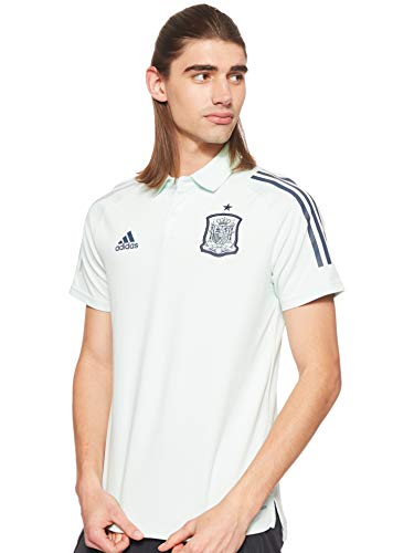 adidas Selección Española Temporada 2020/21 Polo, Unisex, Dash Green, L