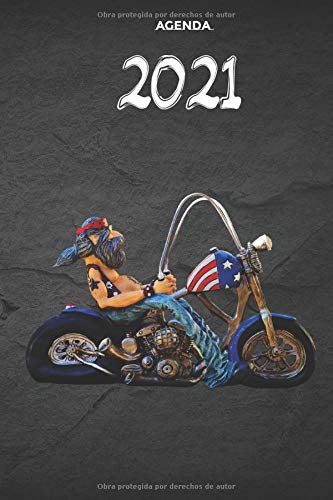 AGENDA 2021: planificador SEMANAL - MOTO