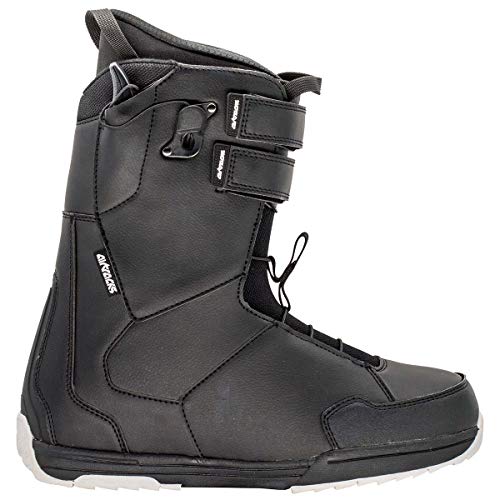 AIRTRACKS Master Fast Lace Black QL - Botas de snowboard QL - Todas las tallas - Negro (43)