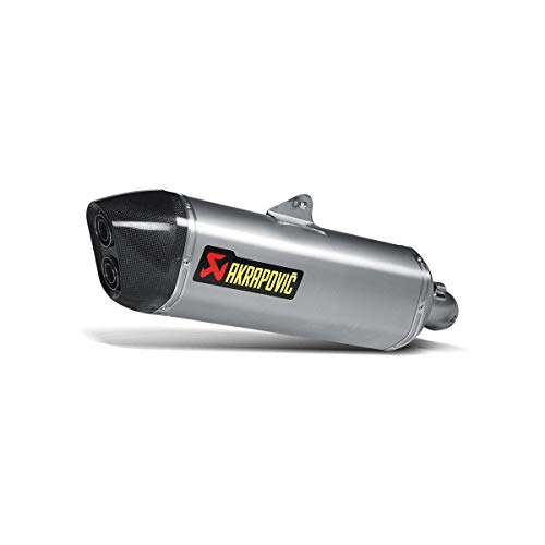 Akrapovic calle legal serie Slip-On – Hexagonal Titanio Silenciador de escape, material: titanio s-b13so2 C-haat