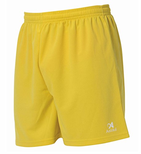 Asioka 90/08 Pantalón Corto Técnico Deportivo, Unisex Adulto, Amarillo, M