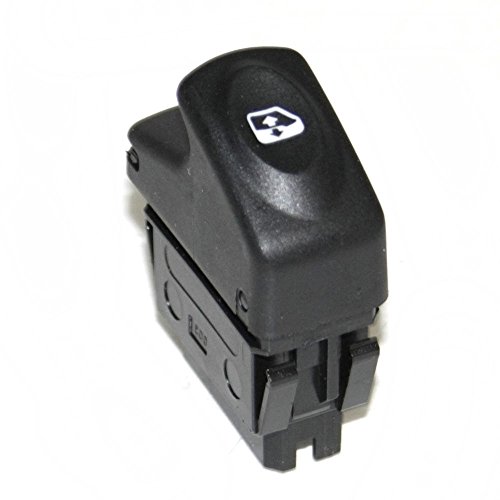 Autohobby 0103 Interruptor de ventana elevalunas eléctrico delantero ventana interruptor para CLIO II KANGOO I MEGANE I SCENIC I 1997-2003 OEM 7700838100