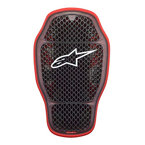 back protector NUCLEON KR-1 CELLi, ALPINESTARS (transparent/smoke/red, size S)