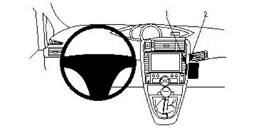 Brodit ProClip - Kit de coche para Toyota Verso 09-14 (para Europa, ángulo de montaje)