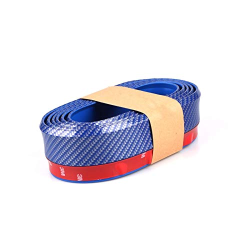 Byrhgood Caucho de Caucho Bumper Strip 2.5m Tronco de Labio Delantero para Fiat Punto Palio Uno Idea Bravo Sedici Grande Tipo Qubo Panda Mobi (Color : Blue)