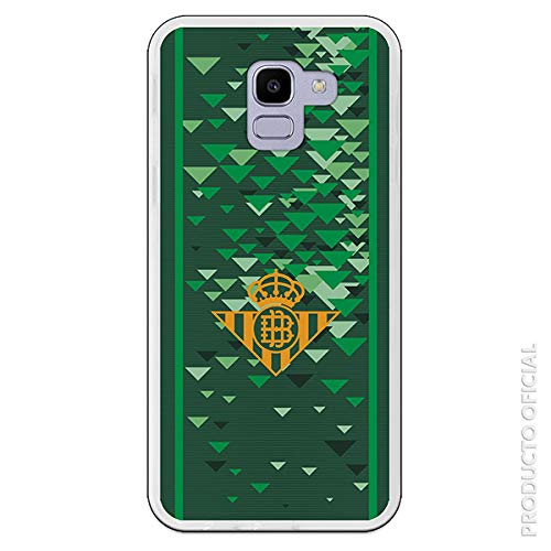 Carcasa del Betis Escudo Amarillo para Samsung Galaxy J6 2018