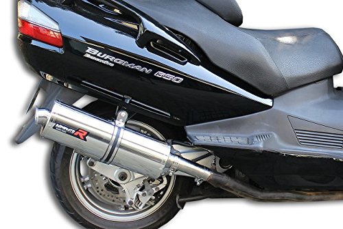 Dominator Exhaust silenciador de escape SUZUKI BURGMAN 650 -13 + DB Killer (OVAL)