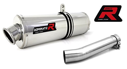 Dominator Exhaust silenciador de escape SUZUKI DL 650 04-06 V-STROM + DB Killer (OVAL)