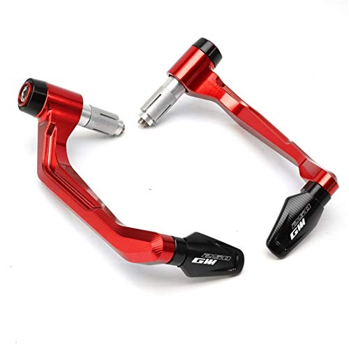 DZSLTC Puños Moto para Suzuki GW250 FS Inazuma 7/8"22 Mm Extremos Manillar Motocicleta Pesos Deslizadores Extremo Tapas Empuñaduras Tapón Final Agarres Moto (Color : Rojo)