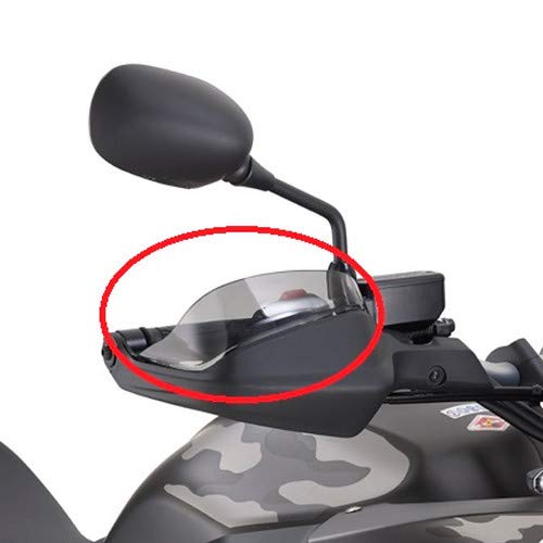 EH2139 Extensión Plexiglas ahumada para paramanos Original Compatible con Yamaha Tracer 900 2018 2019 Givi