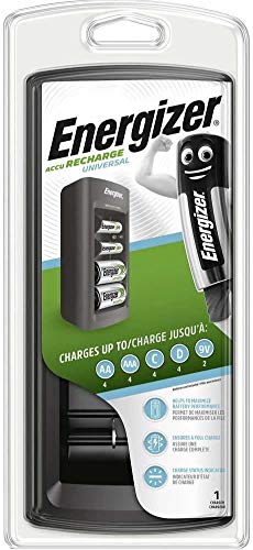 energizer-chargeur Universal para Pilas AAA Micro, Mignon AA/Baby C/Mono D/Bloque 9 V