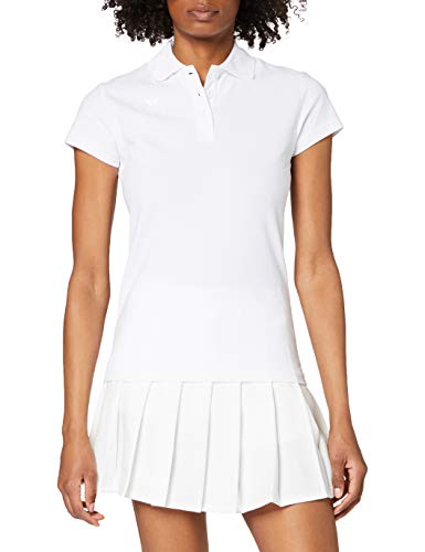 Erima GmbH Teamsport Camiseta Polo de Golf, Mujer, Blanco, 44