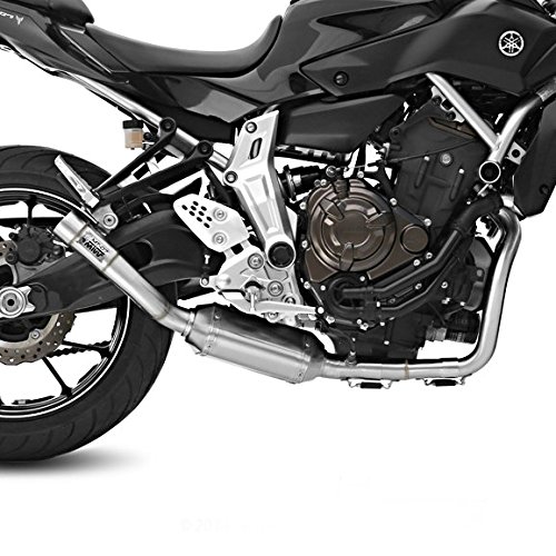 Escape Mivv Speed Edge Yamaha MT-07 14-17 High Up Acero inoxidable