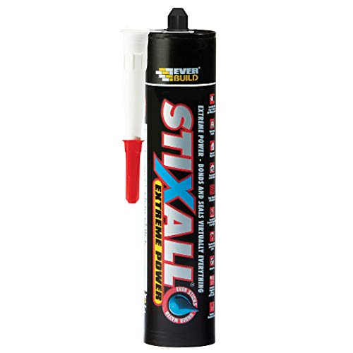 Everbuild STIXWH Stixall Extreme Power - Cartucho de sellador (290 ml), color blanco