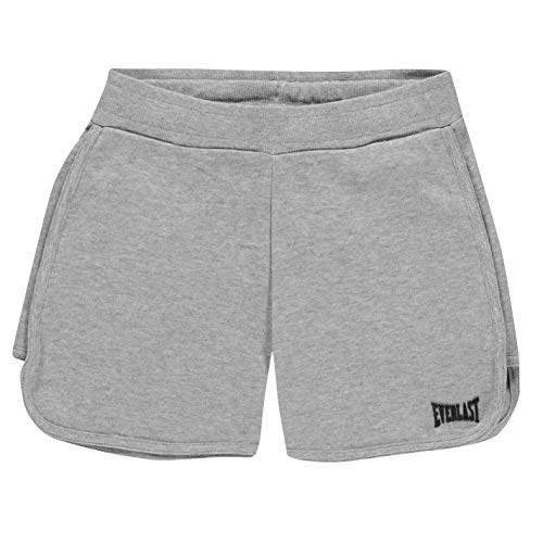 Everlast Niñas Logo Pantalones Cortos Deportivos Elásticos Gris Marga 13 años (XL)