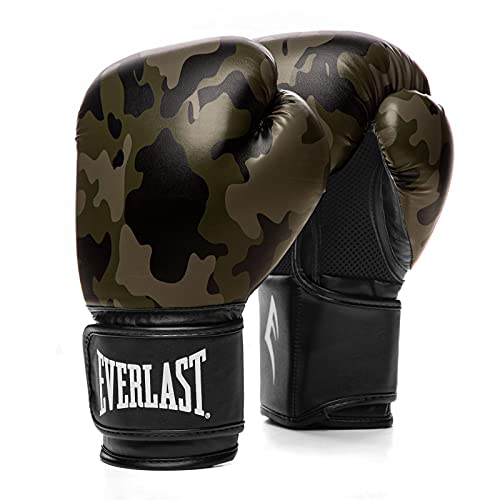 EVERLAST Spark - Guantes de Entrenamiento (12 oz), diseño de Camuflaje