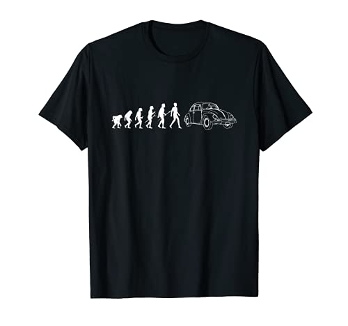 Evolución Evo EKG Escarabajo Coche Clásico Youngtimer Camiseta