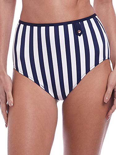 Fantasie Cote D'Azur Parte Inferior de Bikini de Cintura Alta - Azul - 2L US