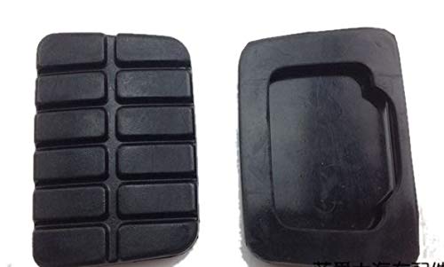 FEILIDAPARTS 2 almohadillas de goma para pedal de embrague de freno para Nissan Navara 1986-2006 D21 D22 Pickup