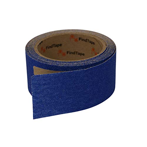 FindTape Marine Cinta antideslizante [resistente a la sal]: 3 in. x 10 ft. (Azul)