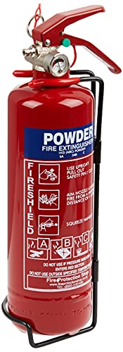 FireShield - Extintor, 1 kg, ABC, polvo seco