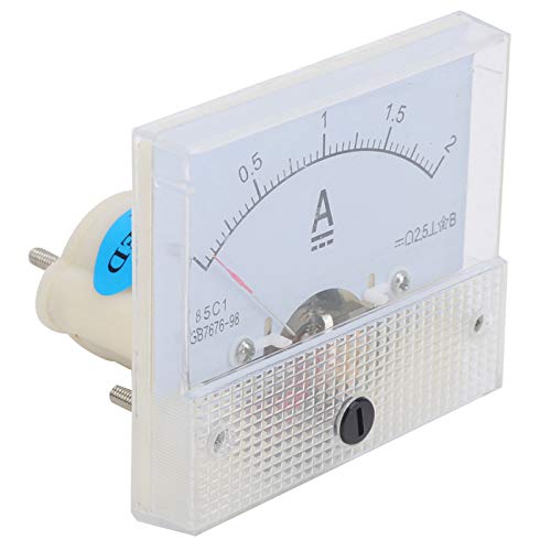 Garantía de calidad Medidor de corriente CC 0~2A Hermoso medidor de panel Sistema de distribución simple y conveniente Equipo eléctrico para medición de corriente