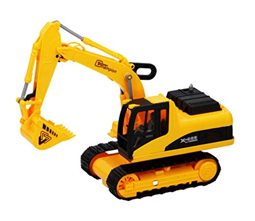 Gear Box Excavadora con rueda libre 1:16, excavadora giratoria 360°, juguete de construcción para niños 03