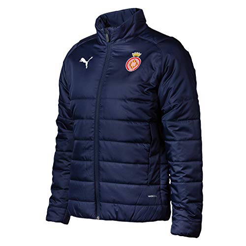 GIRONA FC Entrenamiento Jugador 2020/21 Chaqueta, Unisex Adulto, Peacoat New Navy, L